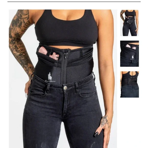 Dene Adams Concealed Carry Corset- Black BRAND NEW - Picture 9 of 10